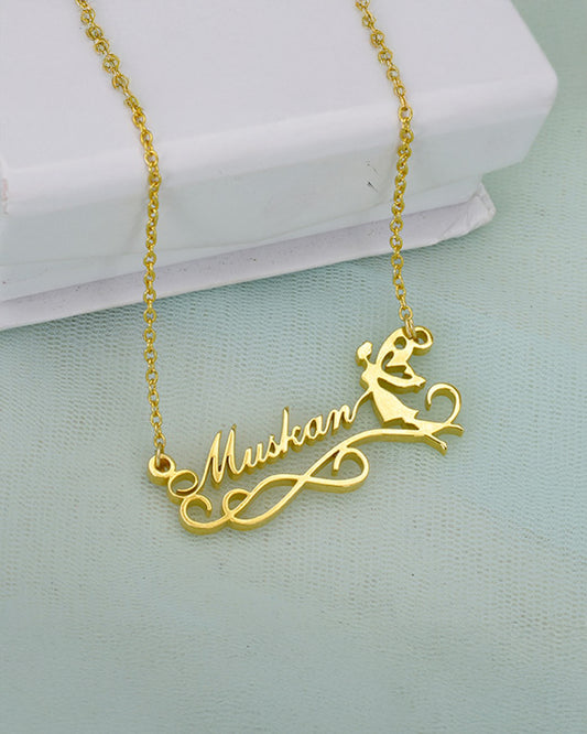 Personalized Fairy Name Pendant