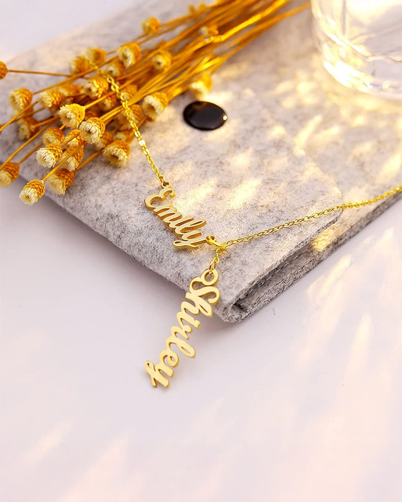 Couple Name Chain Necklace