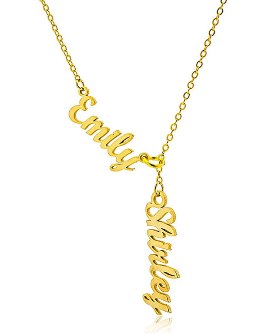 Couple Name Chain Necklace