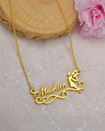 Personalized Fairy Name Pendant