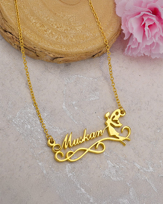 Personalized Fairy Name Pendant