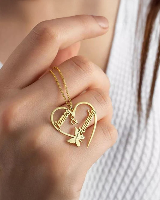 Couple Heart Pendant