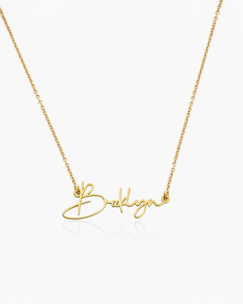Joining Name Necklace
